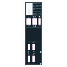 7.41 F216/5  Sticker Control Panel 2