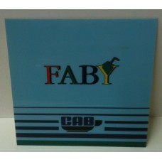 7.41 F179  Front Panel Sticker Faby